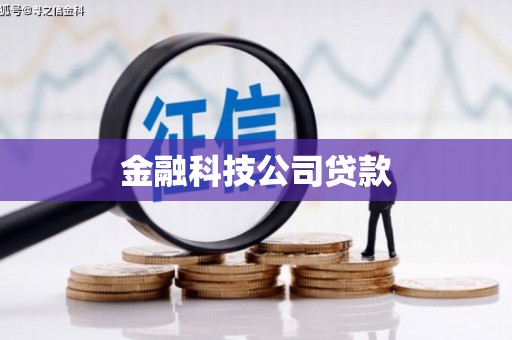 南芬金融科技公司贷款
