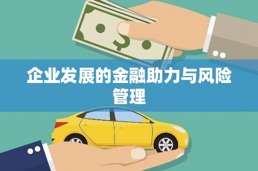 南芬企业发展的金融助力与风险管理