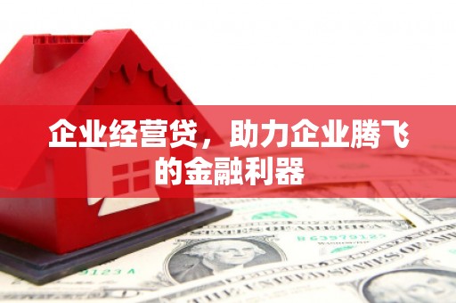 南芬企业经营贷，助力企业腾飞的金融利器