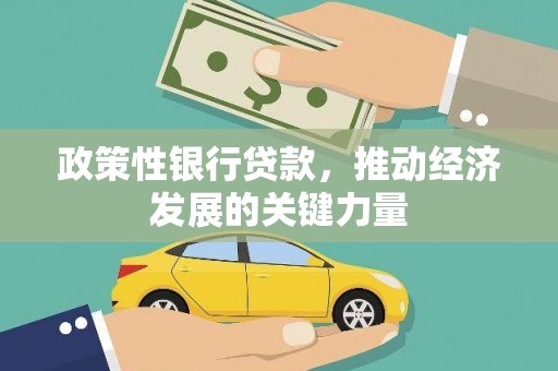 南芬政策性银行贷款，推动经济发展的关键力量