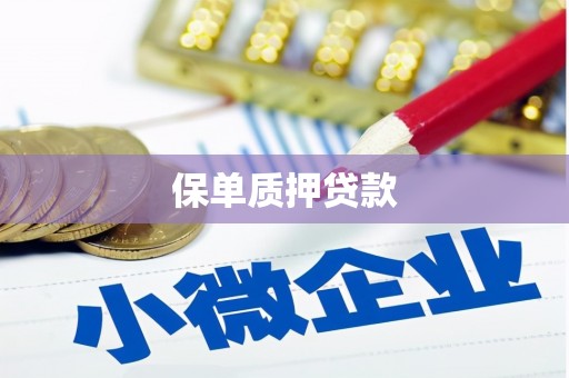南芬保单质押贷款