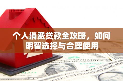 南芬个人消费贷款全攻略，如何明智选择与合理使用